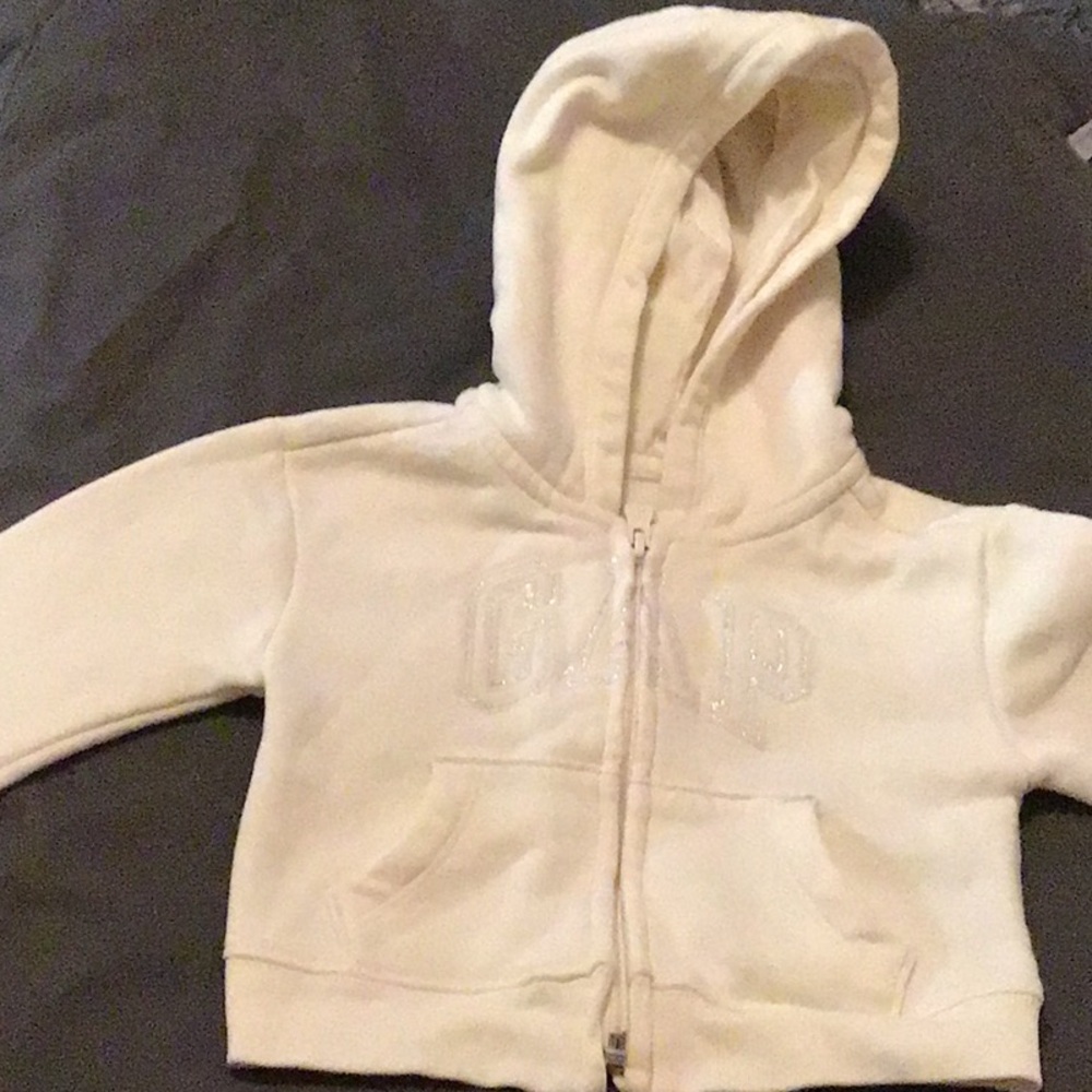 GAP Kids Cream Hoodie